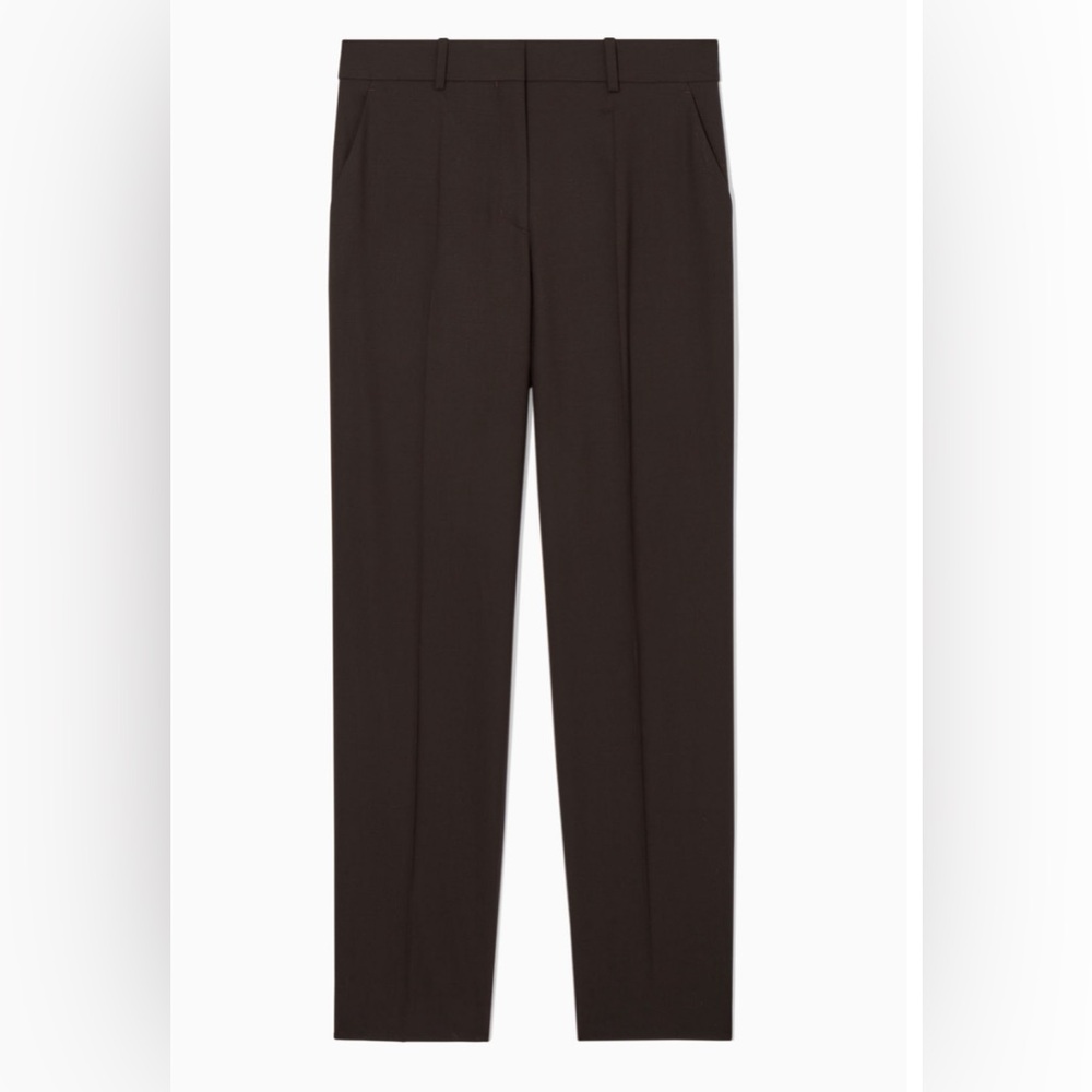 COS LOW-RISE TAILORED WOOL PANTS